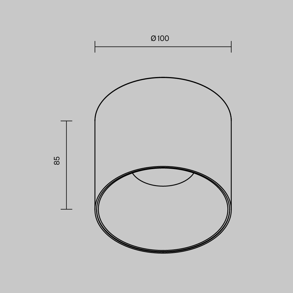 led-luna-za-vanshen-montazh-25w-alfa