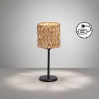 noshtna-lampa-s-estestven-abazhur-ot-zyumbyul-hyazinthe