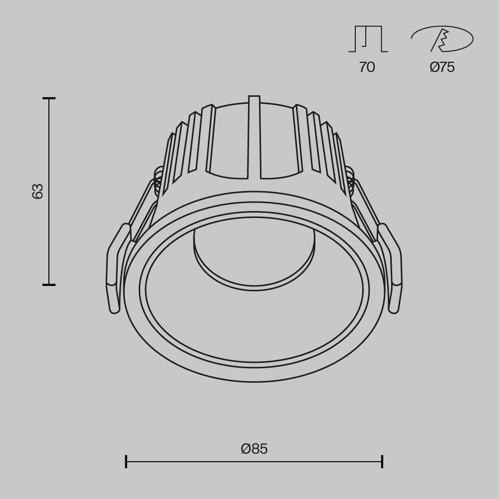 led-luna-15w-kragla-alfa-led