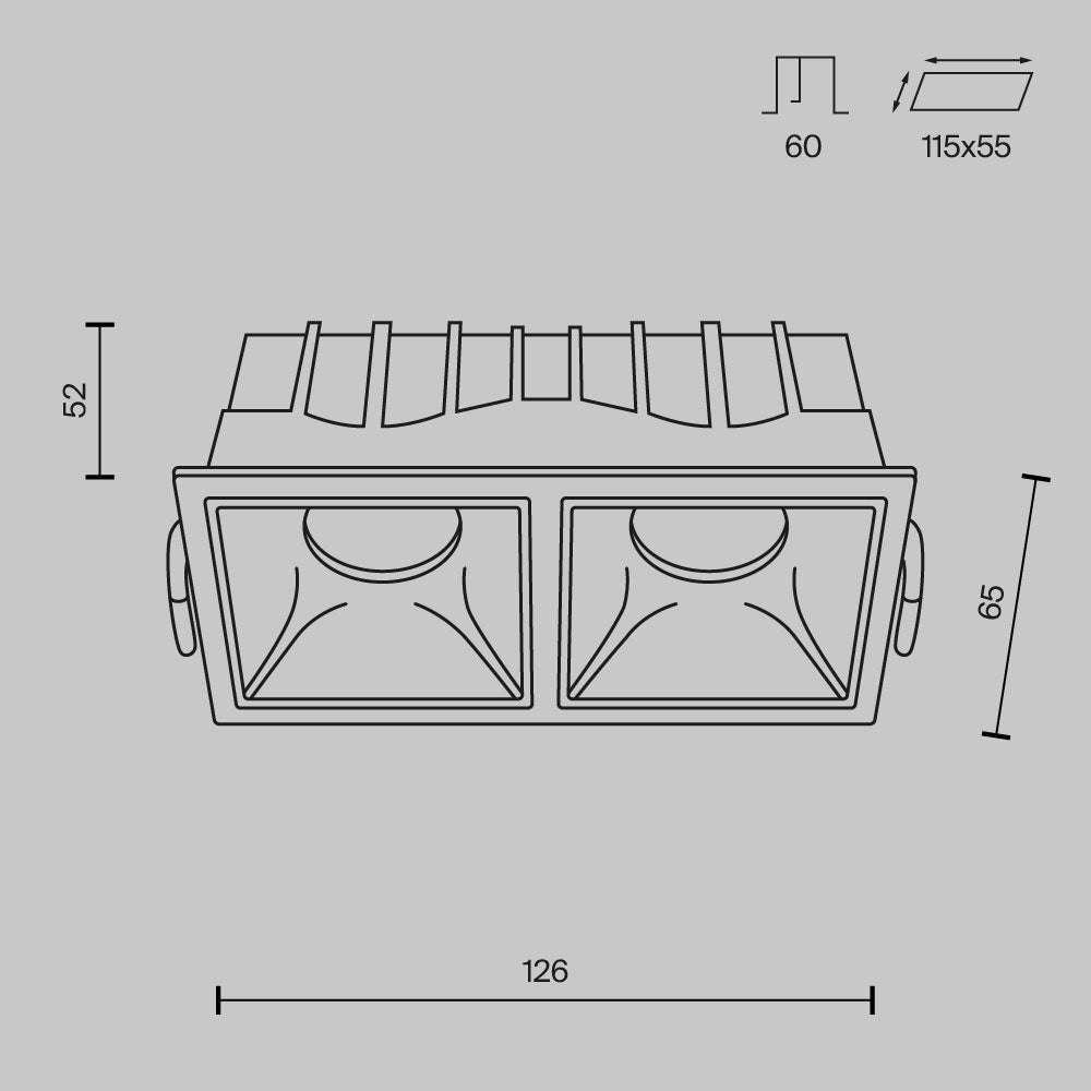 led-lunichka-dvoyna-20w-alfa-led