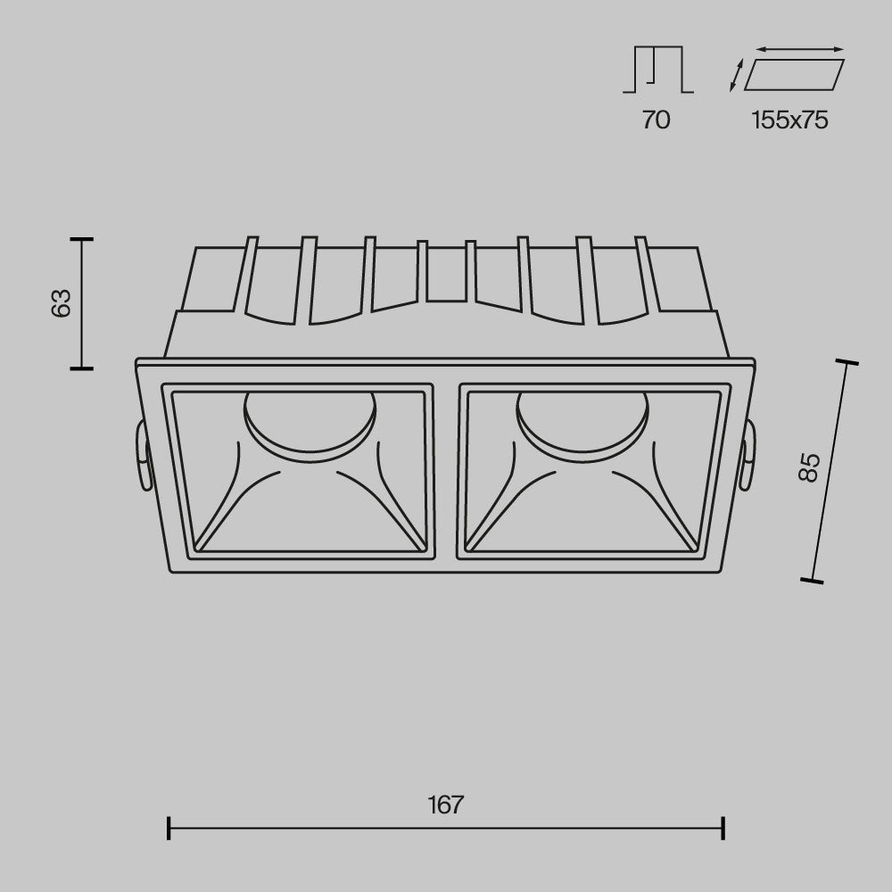 led-lunichka-dvoyna-30w-alfa-led