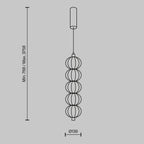 led-poliley-golden-cage
