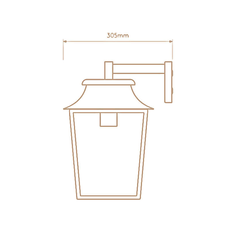Градински фенер за стена Vesper Lantern