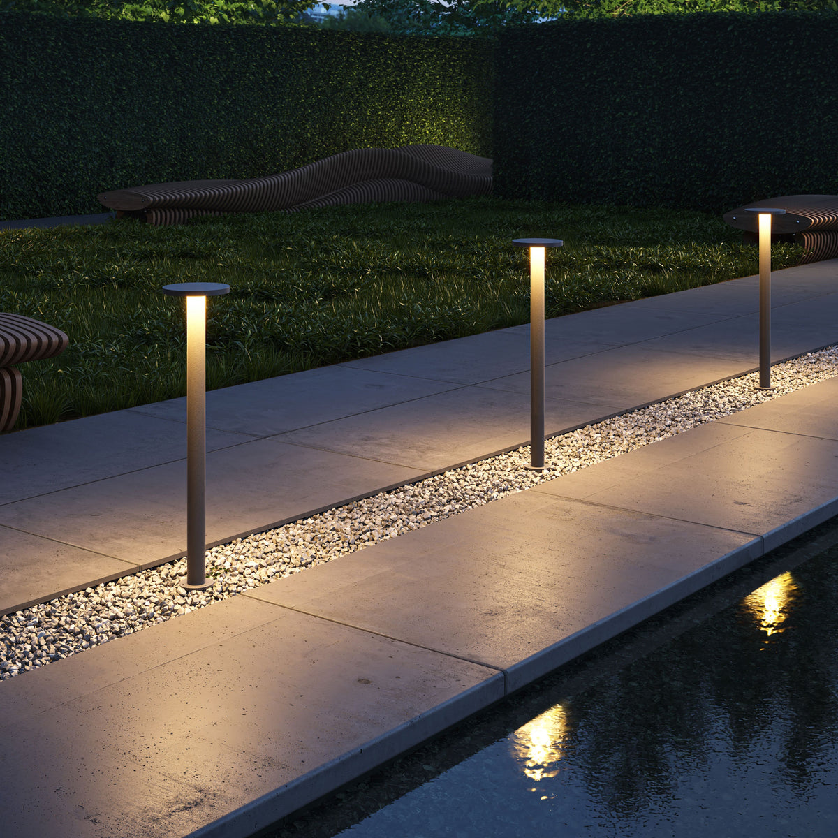 Градински стоящ LED фенер Wald – Light Sense
