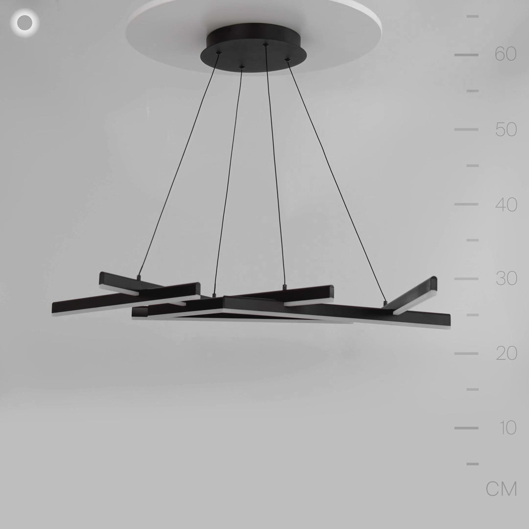 LED Модерен полилей Line